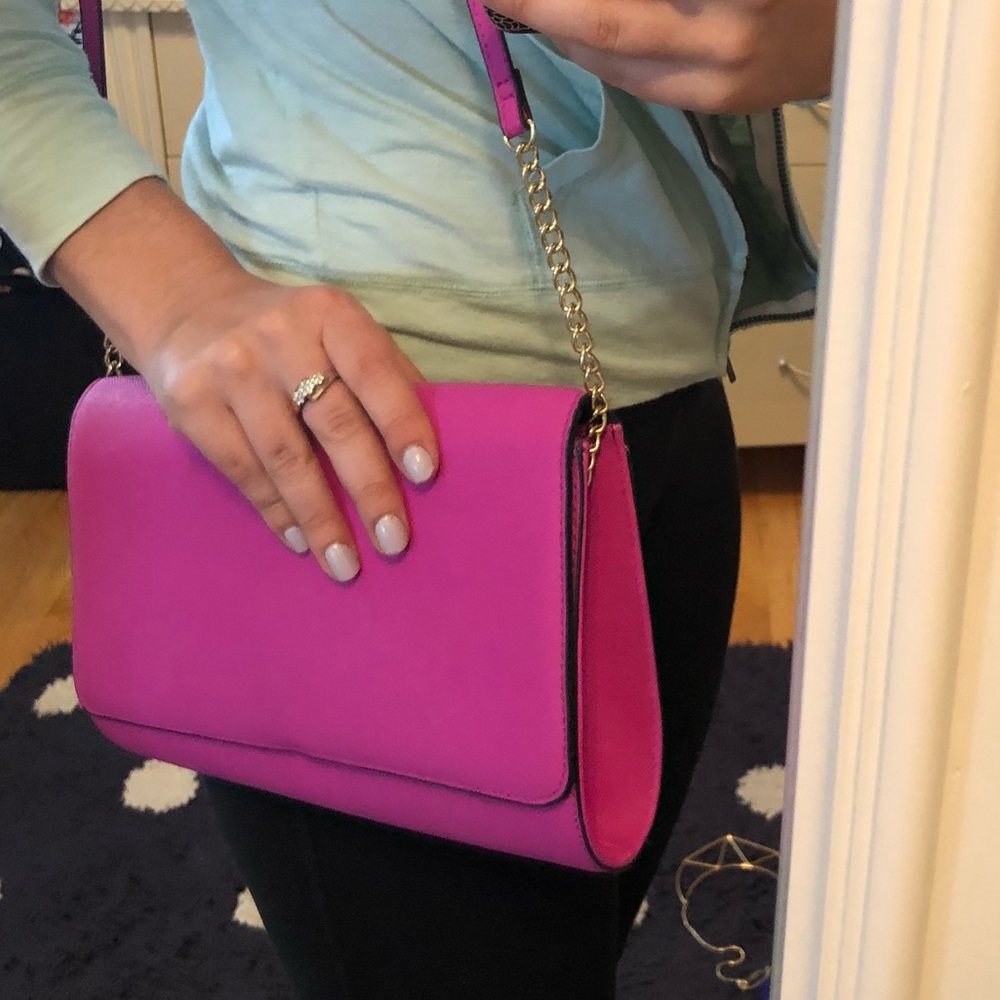 HM Fuschia Satchel
